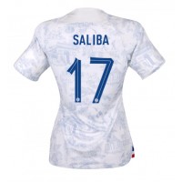 Francúzsko William Saliba #17 Vonkajší Ženy futbalový dres MS 2022 Krátky Rukáv